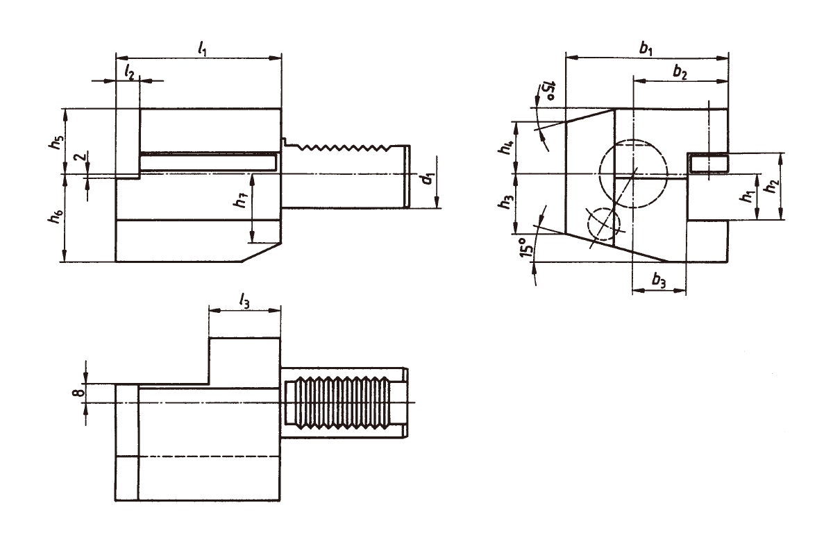 Держатель инструмента DIN69880 C1